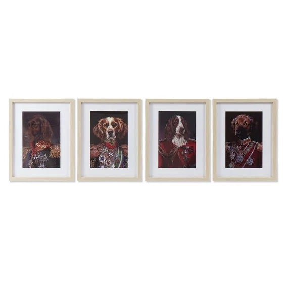 Kép kutya napoleon hungarocell 35x2x45 cm fekete, piros 4 féle