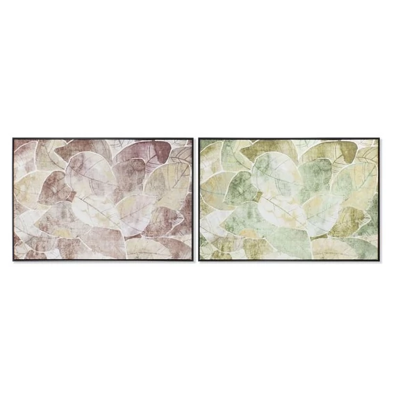 Kép leveles hungarocell, vászon 123x4,5x83 cm színes 2 féle