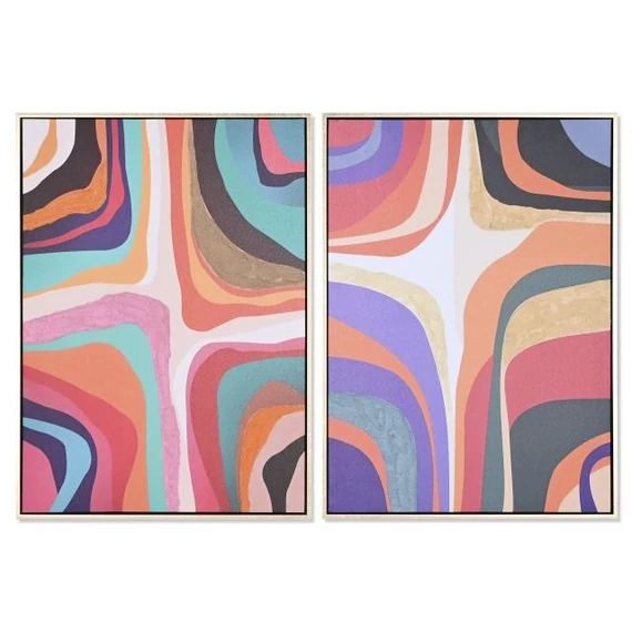 Kép modern vászon, hungarocell 53x3x72,5 cm színes 2 féle