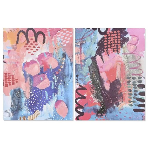 Kép modern vászon, mdf 60x2,8x80 cm színes 2 féle