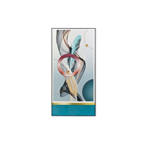 Kép tollak alumínium, mdf 80x3x160 cm színes