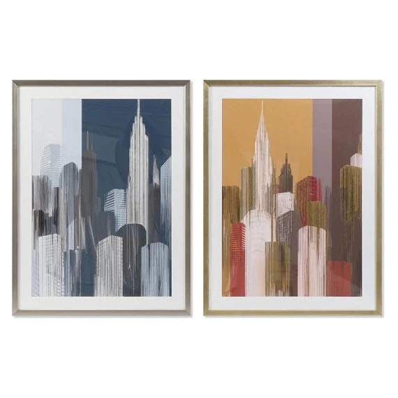Kép város keretes hungarocell, műanyag 60x3x80 cm kék, narancssárga 2 féle