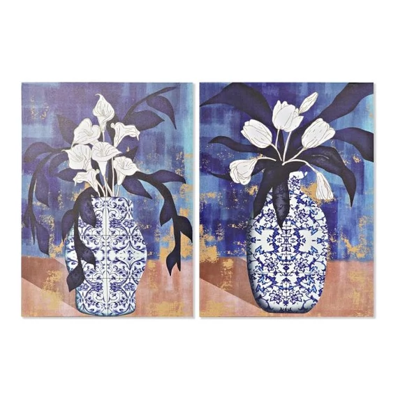 Kép váza vászon, fenyő 50x1,8x70 cm színes 2 féle