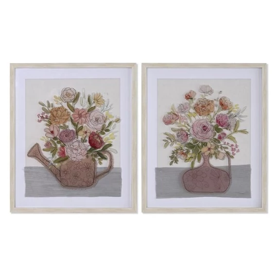 Kép virágtartó hungarocell, üveg 53x2,5x63 cm színes 2 féle