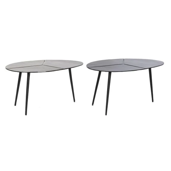 Kisasztal alumínium, réz 78x45x40 cm színes 2 féle