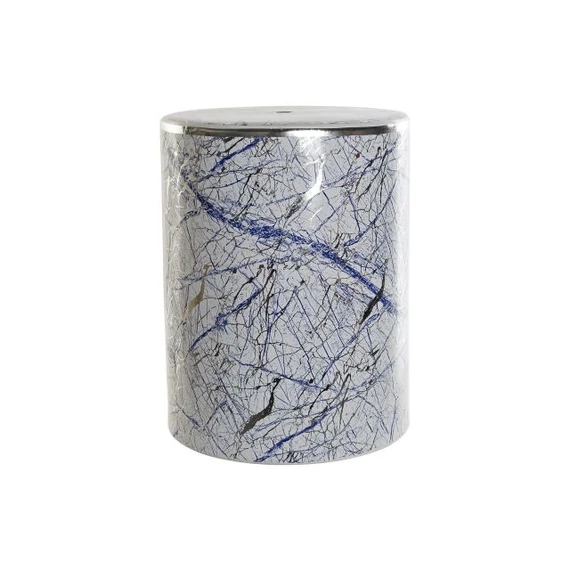 Kisasztal porcelán 33,5x33,5x44 cm kék, színes