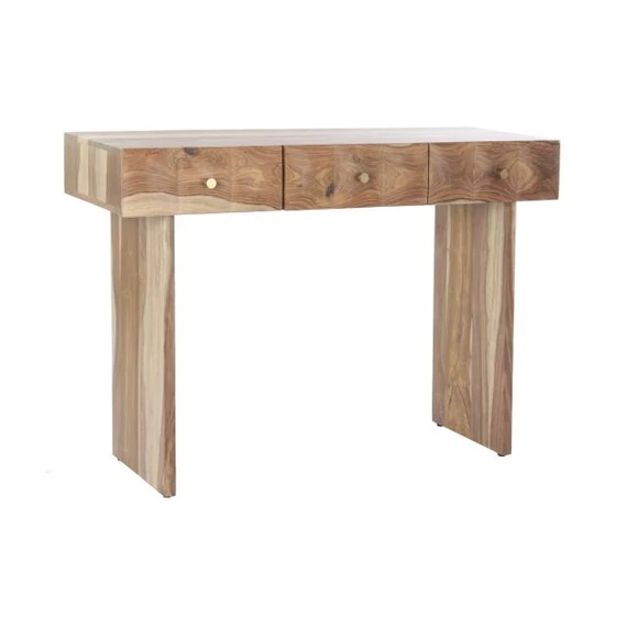 Konzol asztal rózsafa 115x40x80 cm barna