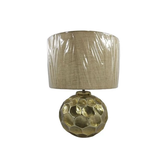 Lámpa asztali alumínium 52x52x64 cm bronz