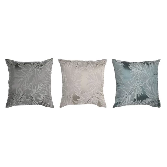 Párna leveles poliészter 43x15x43 cm színes 3 féle