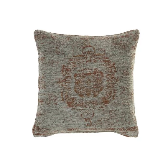 Párna pamut, poliészter 45x12x45 cm menta, világosbarna
