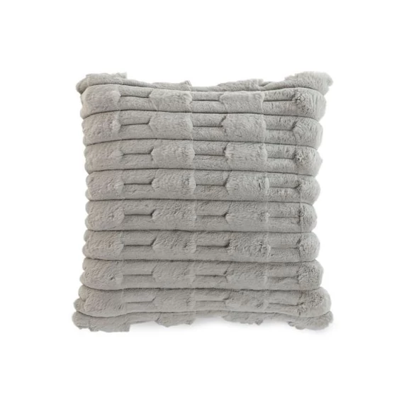 Párna poliészter 45x15x45 cm szürke