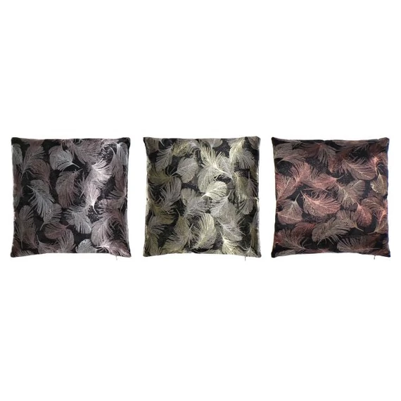 Párna poliészter, textil 45x10x45 cm színes 3 féle