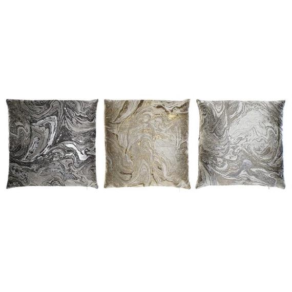 Párna poliészter, textil 45x10x45 cm színes 3 féle