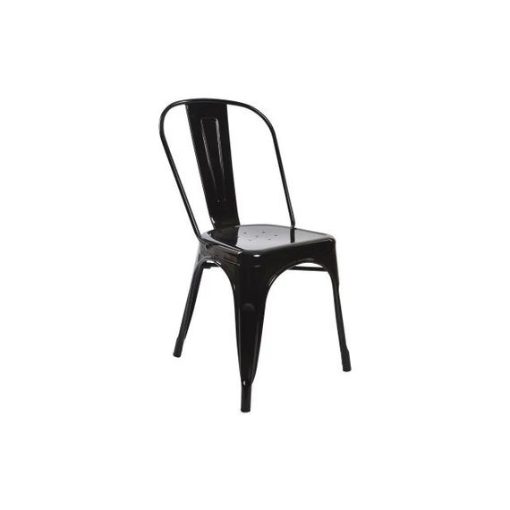 Szék fém 45x48x86 cm fekete