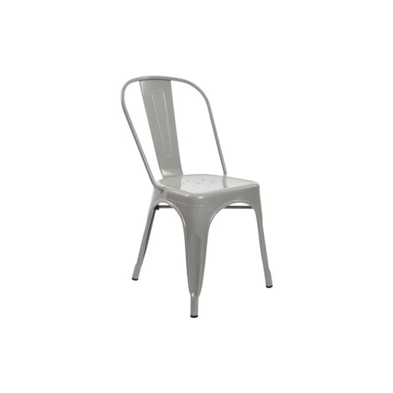 Szék fém 45x48x86 cm szürke