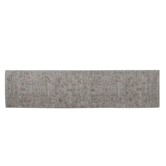 Szőnyeg előszoba pamut, zsenília 60x240x1 cm világosbarna