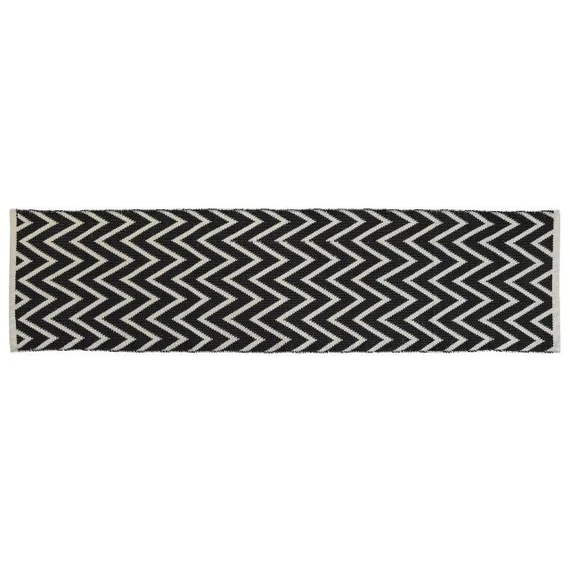 Szőnyeg zigzag pamut 60x240x1 cm színes