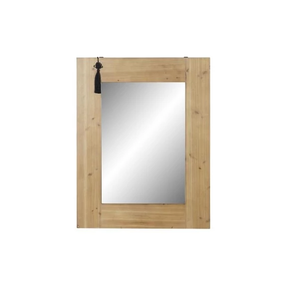 Tükör keleti lucfenyő, mdf 70x2x90 cm natúr, piros