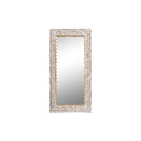 Tükör mdf, üveg 93x6x180 cm fehér, arany