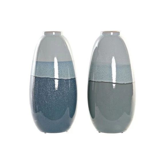 Váza kő 19,2x19,2x38,5 cm színes 2 féle