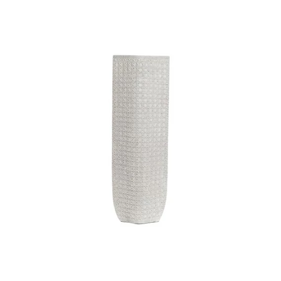 Váza poly 20x12x58 cm fehér