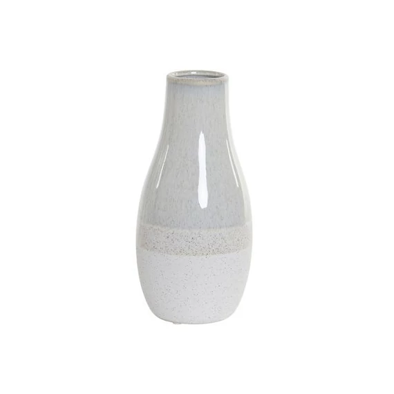 Váza porcelán 13x13x28 cm fehér
