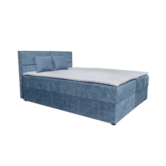 ARAMIS világoskék boxspring ágy