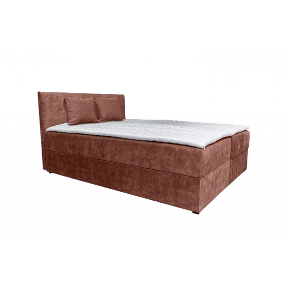 ATOS barna boxspring ágy