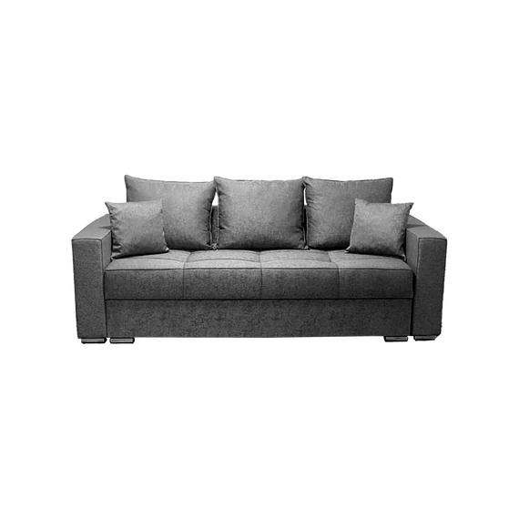 CLAUDIA memóriahabos sötétszürke kanapé