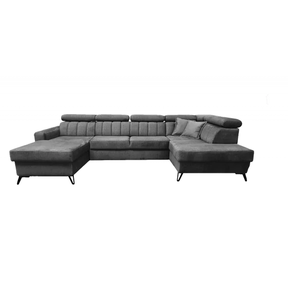 MASSIMO II. sötétszürke U - alakú sarokülő