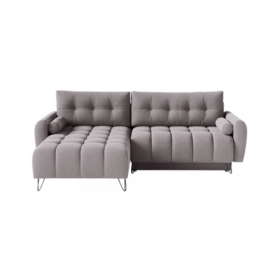 MORRIS II.  szürkésbézs sarokülő