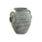 Amfora füllel porcelán 44x33x45 cm zöld