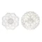 Dekoráció falra Mandala mdf 40x2x40 cm fehér 2 féle