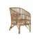 Fotel rattan 56x52x82 cm natúr