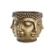 Kaspó Buddha magnézia 30x34x30 cm arany