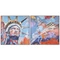 Kép modern város vászon, hungarocell 150x3,5x150 cm színes 2 féle