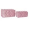 Kispad szett poliészter, mdf 88x53x47,76 cm pink S/2