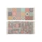 Szőnyeg patchwork pamut, poliészter 135x60x1 cm színes 2 féle