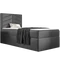 ST7 sötétszürke boxspring ágy
