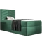 ST7 zöld boxspring ágy
