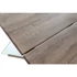 Kép 5/7 - Asztal mdf, üveg 180x90x76 cm barna, átlátszó