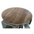 Kép 3/11 - Asztal motor fém, mangófa 116x72x110 cm menta, barna