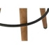 Kép 4/6 - Bárszék bőr, rattan 42x42x76 cm barna
