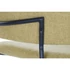 Kép 8/8 - Bárszék poliészter, fém 58x47x110 cm mustársárga