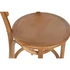 Kép 3/8 - Bárszék szilfa, rattan 41x41x95 cm barna