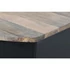Kép 4/11 - Bárszekrény mangófa, fém 157x52x90 cm színes