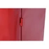 Kép 6/9 - Bortartó fém 70x44x151 cm piros, fehér