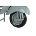 Kép 4/10 - Bortartó motor fém, mangófa 190x66x105 cm menta, barna
