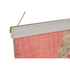 Kép 3/4 - Dekoráció akasztós fa, bambusz 27x1,5x39 cm sárga, piros 2 féle