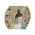 Kép 3/4 - Dekoráció falra Buddha poly 20x4x30,3 cm színes 3 féle